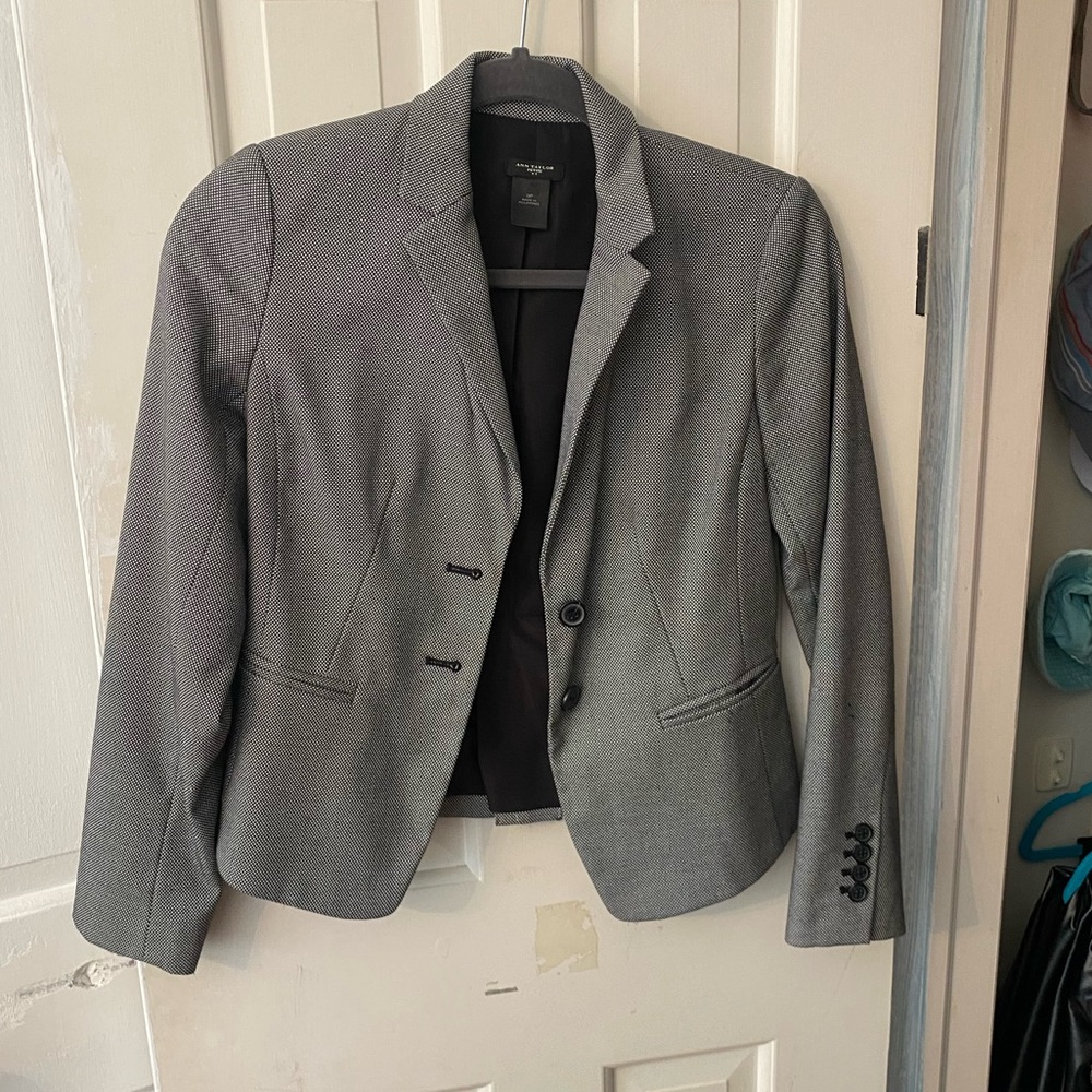 Ann Taylor Gray Blazer